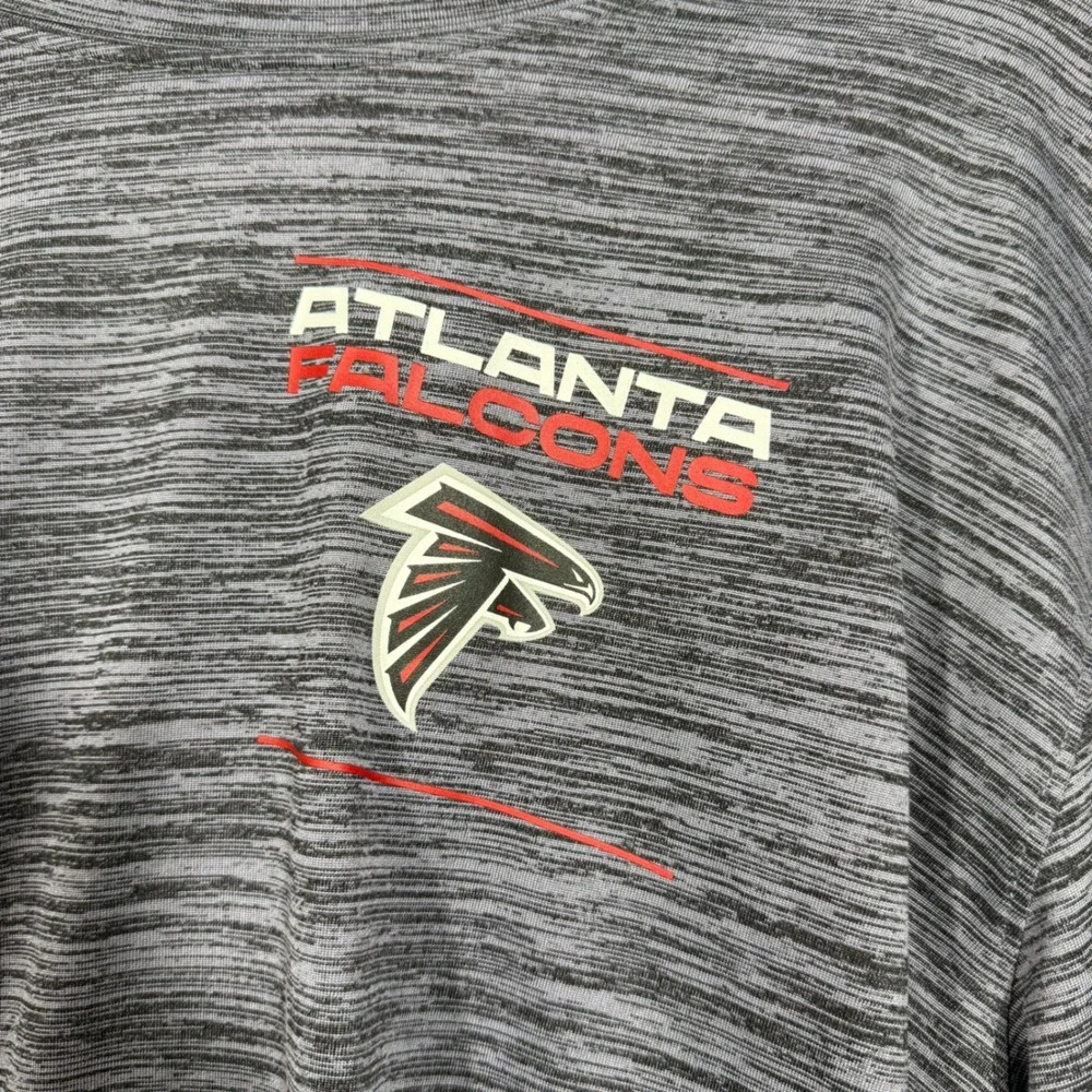 Nike Atlanta Falcons NFL Dri-FIT Long Sleeve Shirt Unisex Heather Gray size L‎